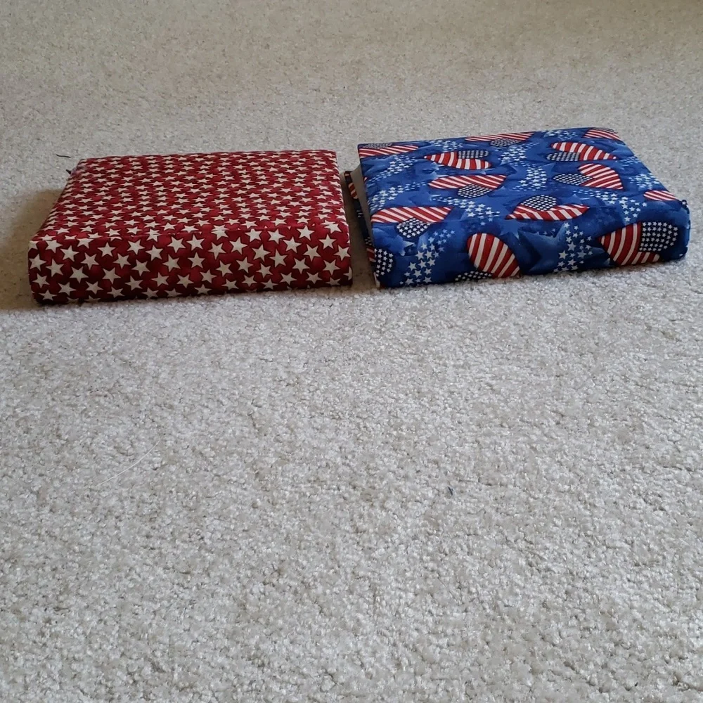 NWT 2 fabric covered photo album books hold 200 photos with room to write stars
